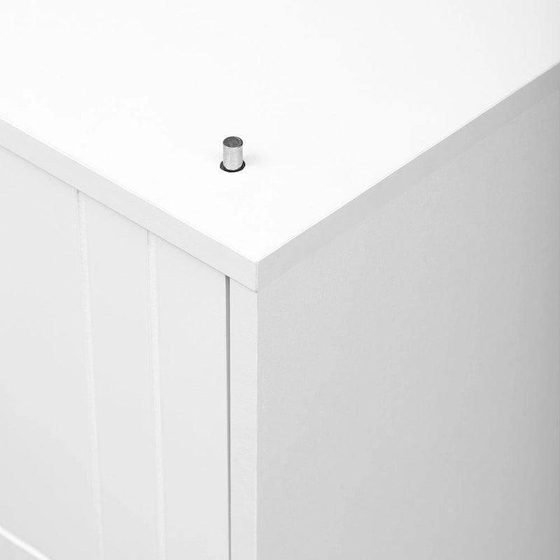 Buffet 2 portes, 3 tiroirs, plateau supérieur coulissant extensible