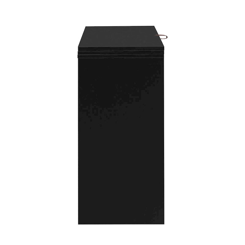Buffet 2 portes, 3 tiroirs, plateau supérieur coulissant extensible