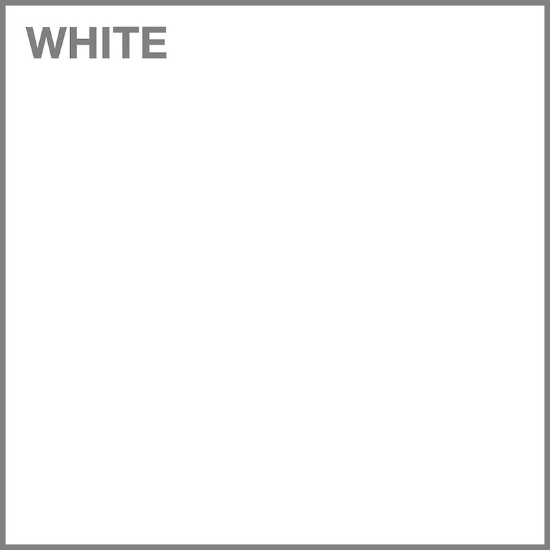 Meuble bas de bureau blanc et noyer avec portes et étagères ouvertes